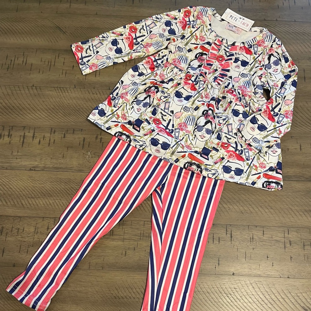 Girls Fashion Print 2pc set